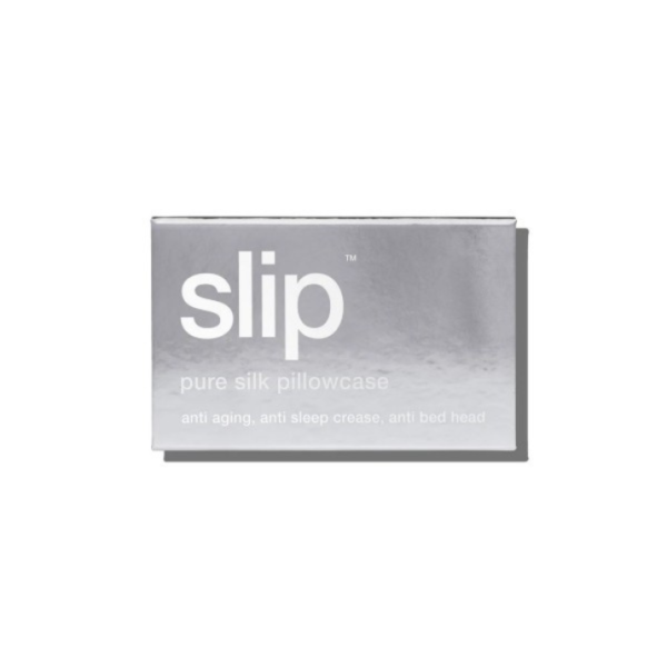 Silver Slip Silk Pillowcase Box